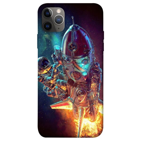 

Чехол itsPrint Космический корабль для Apple iPhone 12 Pro Max (6.7")