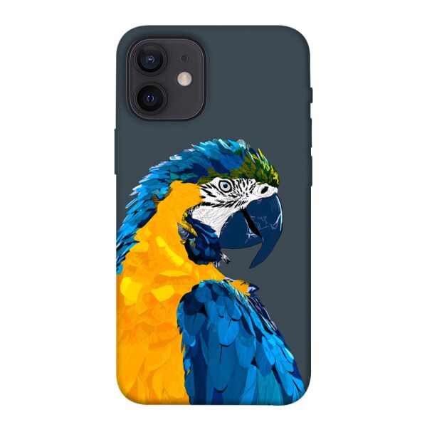

Чехол itsPrint Попугай для Apple iPhone 12 mini (5.4")