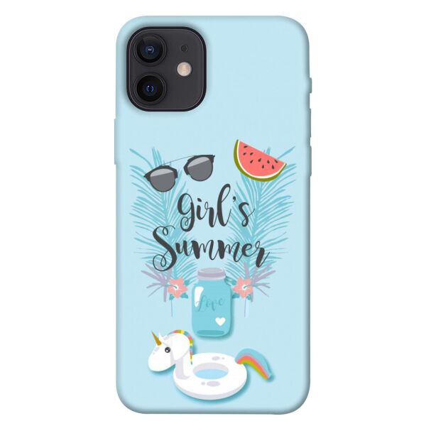 

Чехол itsPrint Girls summer для Apple iPhone 12 (6.1")