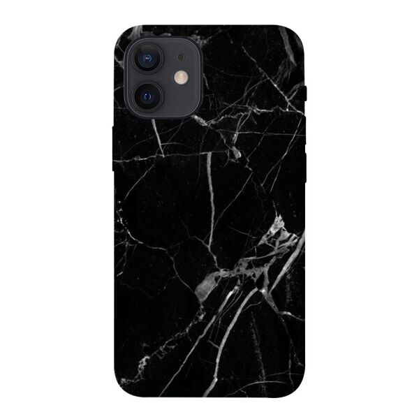 

Чехол itsPrint Черный мрамор для Apple iPhone 12 mini (5.4")