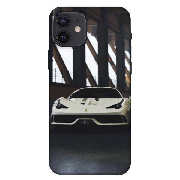 

Чехол itsPrint White sportcar для Apple iPhone 12 (6.1")