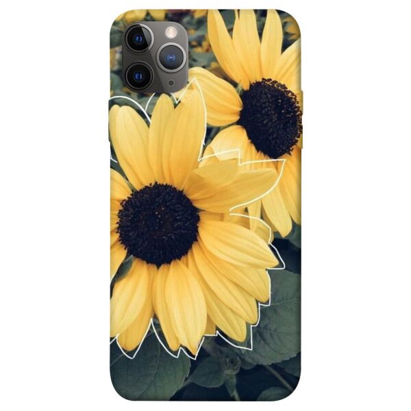 

Чехол itsPrint Два подсолнуха для Apple iPhone 12 Pro Max (6.7")