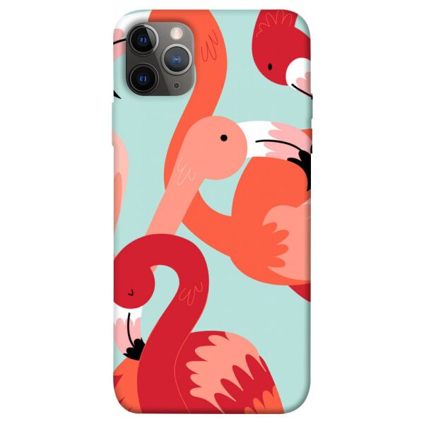 

Чехол itsPrint Flamingo для Apple iPhone 12 Pro (6.1")