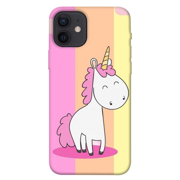 

Чехол itsPrint Танцующий единорог для Apple iPhone 12 (6.1")