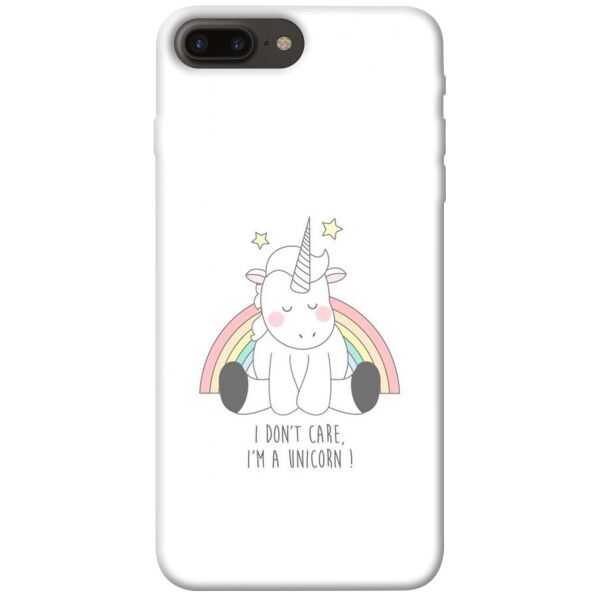 

Чехол itsPrint I don't care для Apple iPhone 7 plus / 8 plus (5.5")