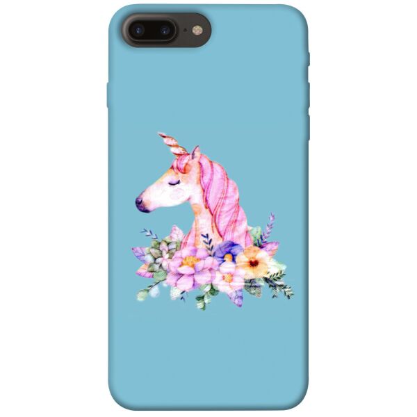 

Чехол itsPrint Счастливый единорог для Apple iPhone 7 plus / 8 plus (5.5")