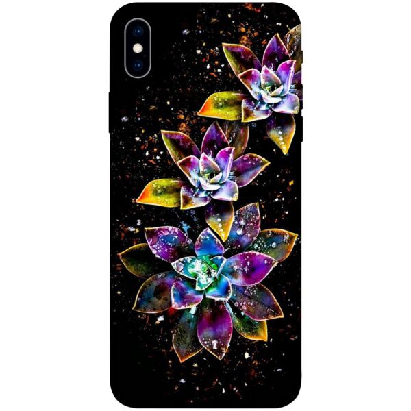 

Чехол itsPrint Цветы для Apple iPhone XS Max (6.5")