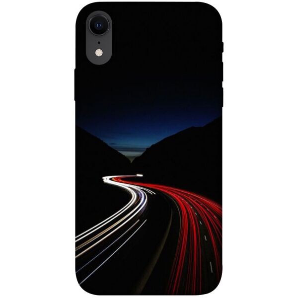 

Чехол itsPrint Красно-белая дорога для Apple iPhone XR (6.1")
