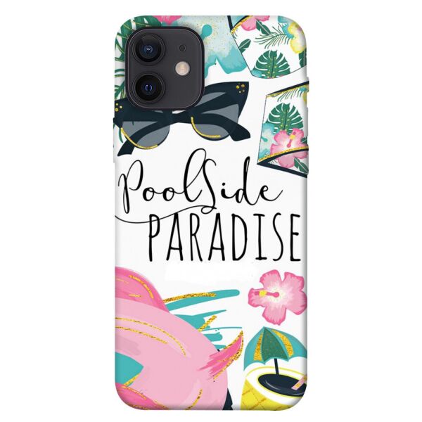 

Чехол itsPrint Poolside paradise для Apple iPhone 12 (6.1")