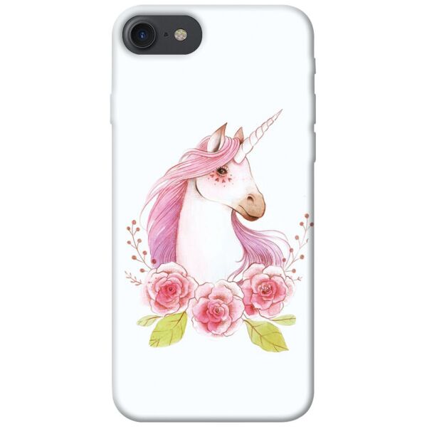 

Чехол itsPrint Единорог с цветами для Apple iPhone 7 / 8 (4.7")