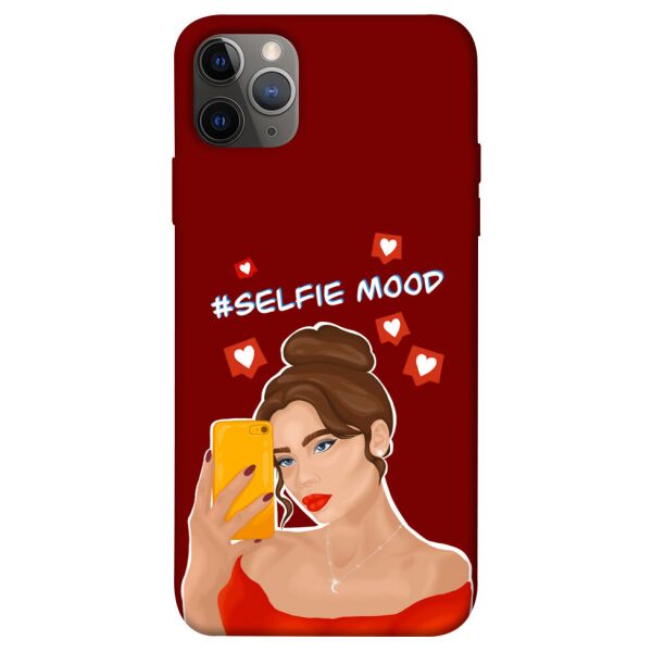 

Чехол itsPrint Selfie mood для Apple iPhone 12 Pro Max (6.7")