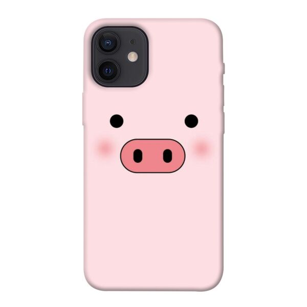 

Чехол itsPrint Мордочка поросенка для Apple iPhone 12 mini (5.4")