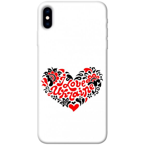 

Чехол itsPrint С Украиной в сердце для Apple iPhone XS (5.8")