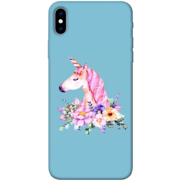 

Чехол itsPrint Счастливый единорог для Apple iPhone XS Max (6.5")