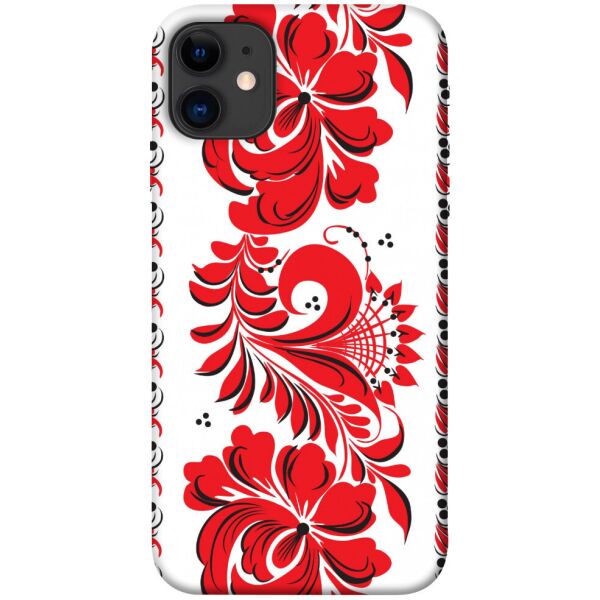 

Чехол itsPrint Червона вишиванка для Apple iPhone 11 (6.1")