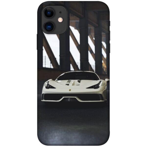 

Чехол itsPrint White sportcar для Apple iPhone 11 (6.1")