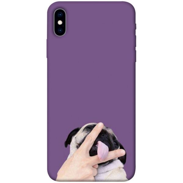 

Чехол itsPrint Мопс для Apple iPhone XS (5.8")