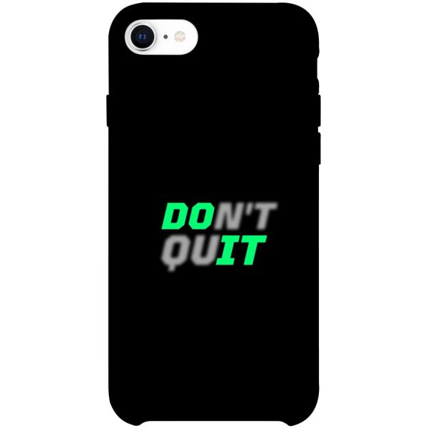 

Чехол itsPrint Don't quit для Apple iPhone SE (2020)