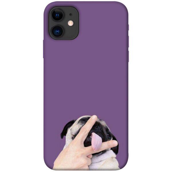 

Чехол itsPrint Мопс для Apple iPhone 11 (6.1")