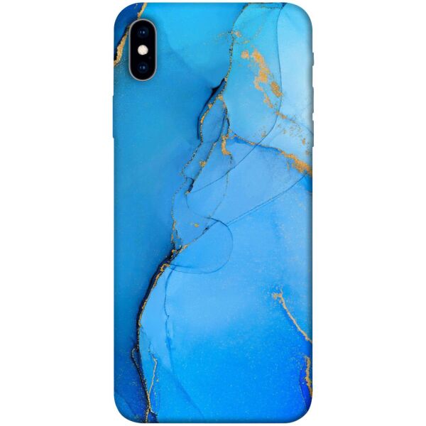 

Чехол itsPrint Синий с золотом для Apple iPhone XS Max (6.5")