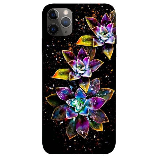 

Чехол itsPrint Цветы для Apple iPhone 12 Pro Max (6.7")