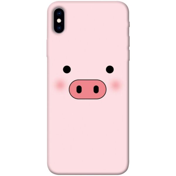 

Чехол itsPrint Мордочка поросенка для Apple iPhone XS Max (6.5")