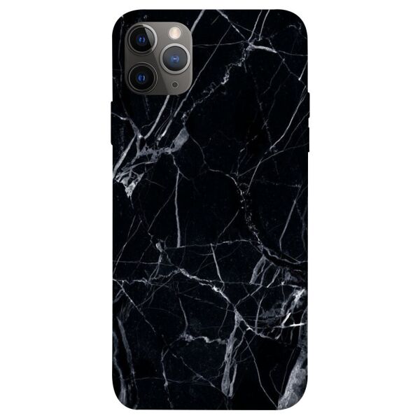 

Чехол itsPrint Черный мрамор 3 для Apple iPhone 12 Pro (6.1")