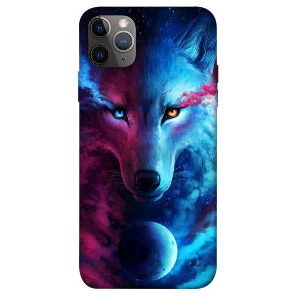 

Чехол itsPrint Небесная волчица для Apple iPhone 12 Pro Max (6.7")