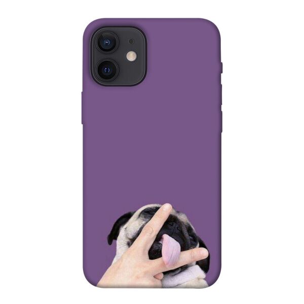 

Чехол itsPrint Мопс для Apple iPhone 12 mini (5.4")