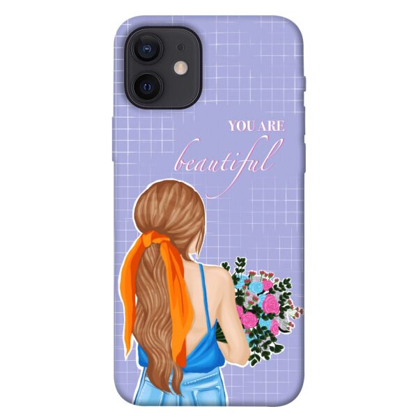 

Чехол itsPrint You are beautiful для Apple iPhone 12 (6.1")
