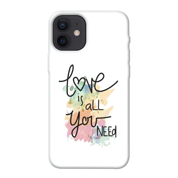 

Чехол itsPrint Love is all you need для Apple iPhone 12 mini (5.4")