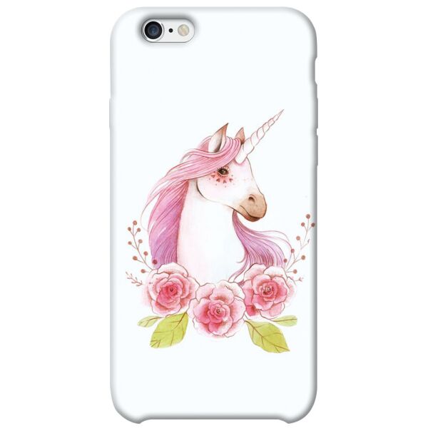 

Чехол itsPrint Единорог с цветами для Apple iPhone 6/6s (4.7")