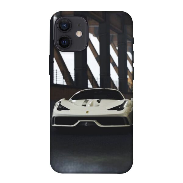 

Чехол itsPrint White sportcar для Apple iPhone 12 mini (5.4")