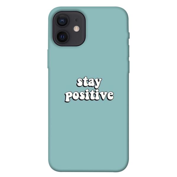 

Чехол itsPrint Stay positive для Apple iPhone 12 (6.1")