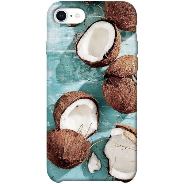 

Чехол itsPrint Summer coconut для Apple iPhone SE (2020)