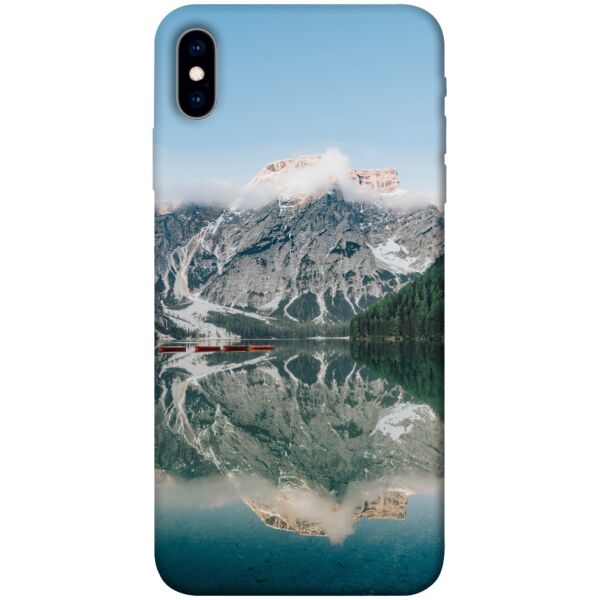 

Чехол itsPrint Озеро и горы для Apple iPhone X (5.8")
