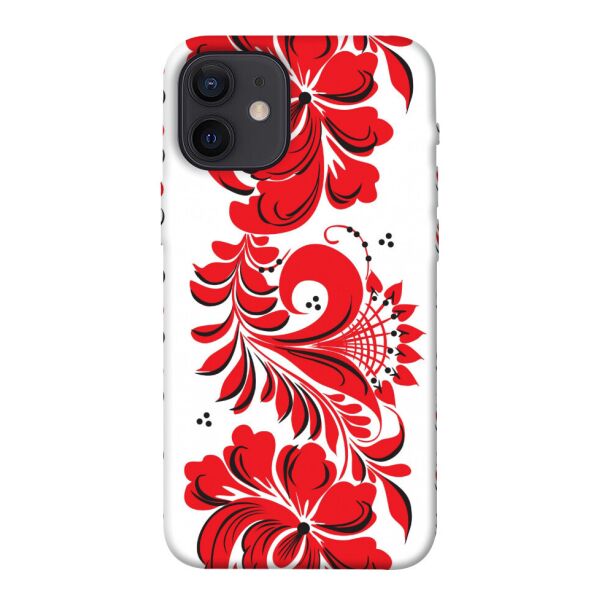 

Чехол itsPrint Червона вишиванка для Apple iPhone 12 mini (5.4")