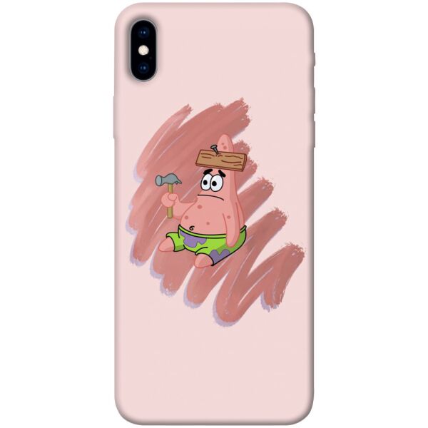 

Чехол itsPrint Патрик с молотком для Apple iPhone XS Max (6.5")