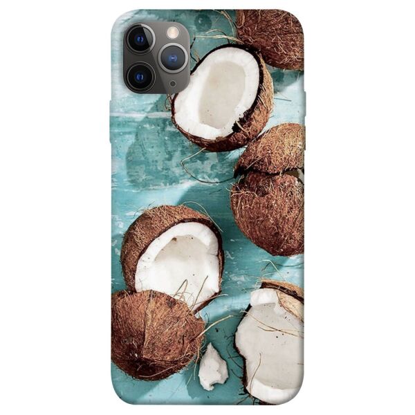 

Чехол itsPrint Summer coconut для Apple iPhone 12 Pro (6.1")