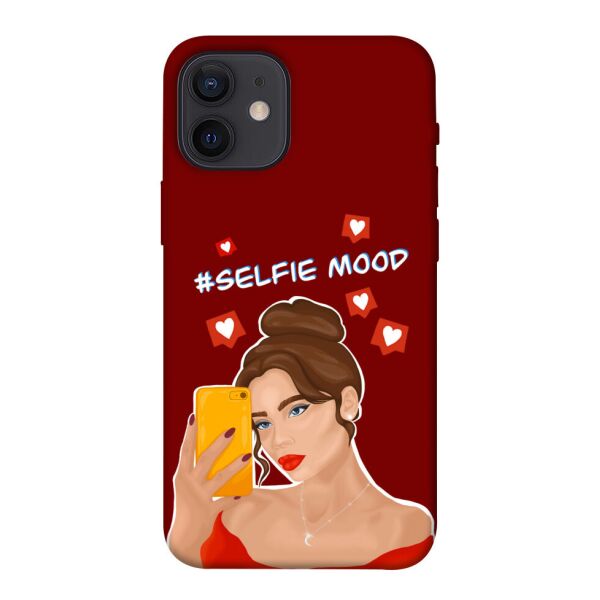 

Чехол itsPrint Selfie mood для Apple iPhone 12 mini (5.4")