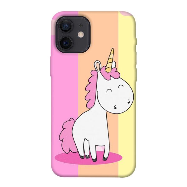 

Чехол itsPrint Танцующий единорог для Apple iPhone 12 mini (5.4")