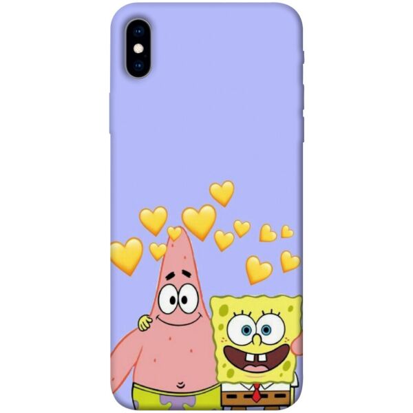 

Чехол itsPrint Боб и Патрик для Apple iPhone XS Max (6.5")