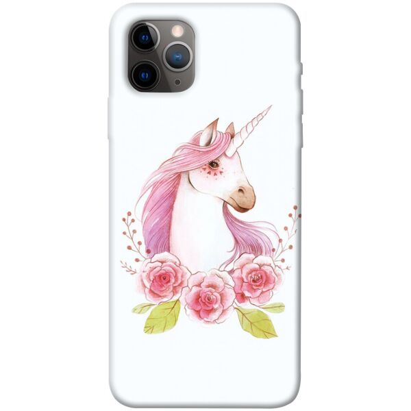

Чехол itsPrint Единорог с цветами для Apple iPhone 11 Pro Max (6.5")