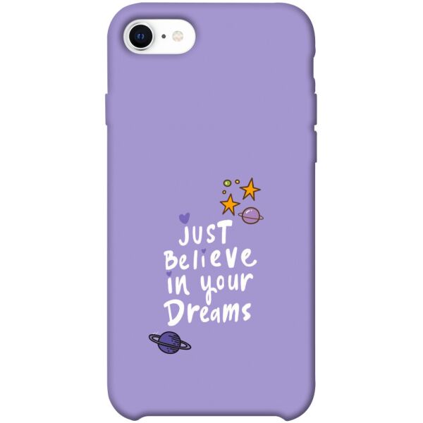 

Чехол itsPrint Just believe in your Dreams для Apple iPhone SE (2020)