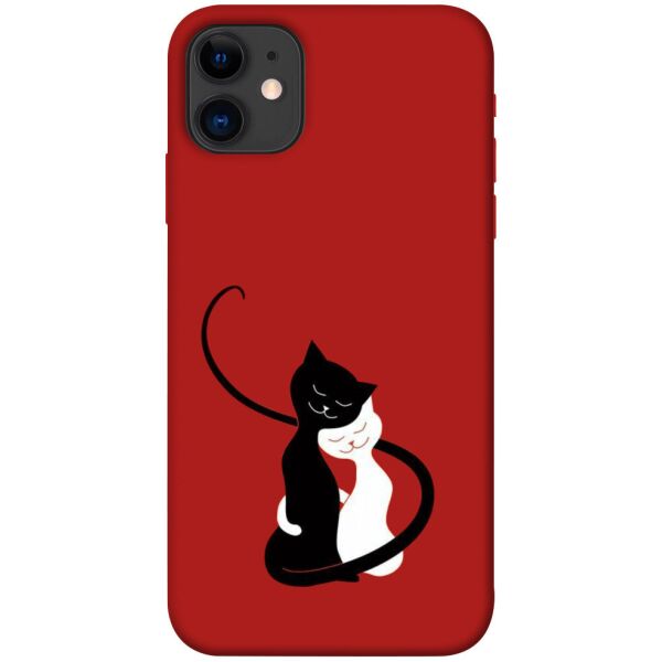 

Чехол itsPrint Влюбленные коты для Apple iPhone 11 (6.1")