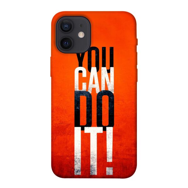 Чехол itsPrint You can do it для Apple iPhone 12 mini (5.4")