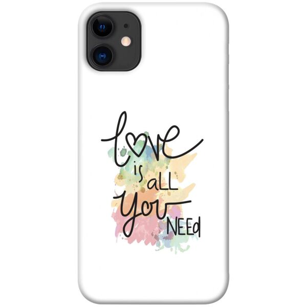 

Чехол itsPrint Love is all you need для Apple iPhone 11 (6.1")