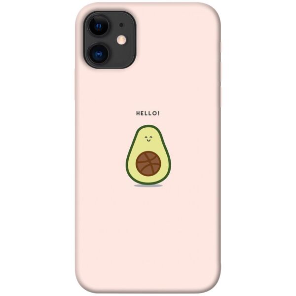 

Чехол itsPrint Hello avocado для Apple iPhone 11 (6.1")