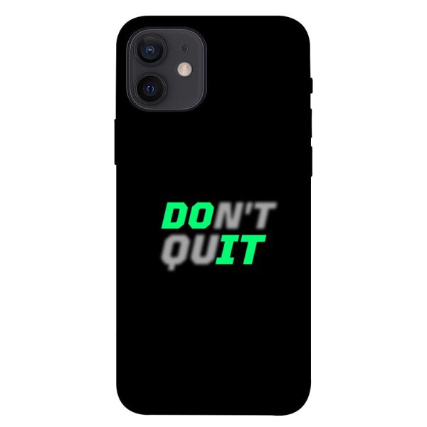

Чехол itsPrint Don't quit для Apple iPhone 12 (6.1")