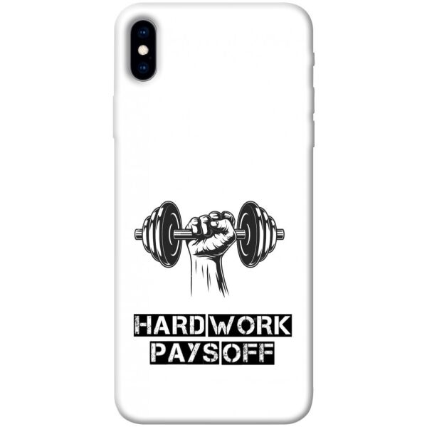 

Чехол itsPrint Hard work pays off для Apple iPhone XS Max (6.5")